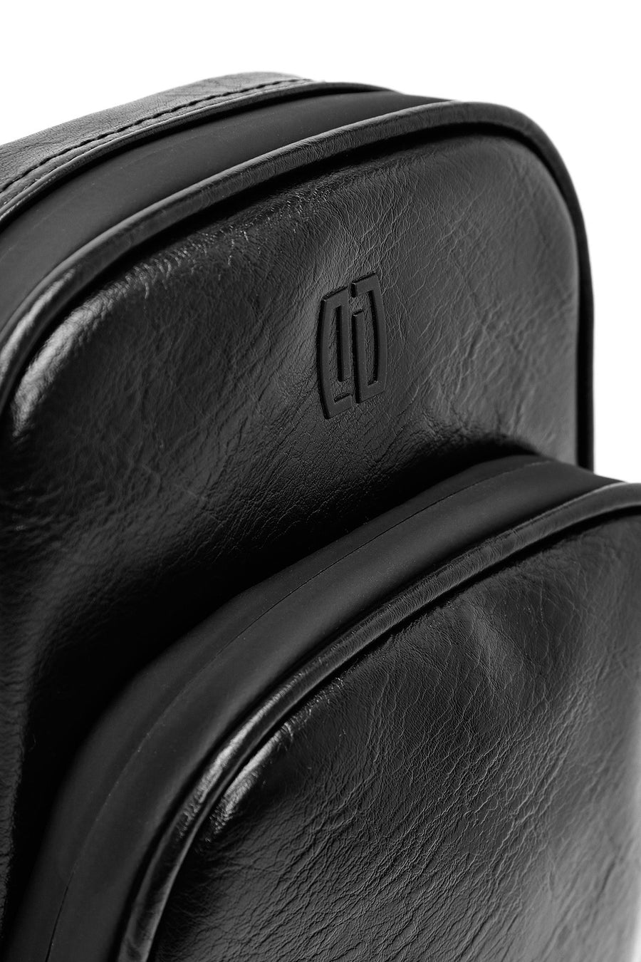 Men's Black Mini Crossbody Bag