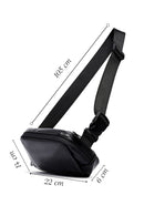 Men's Black Waist Bag | Derimod
