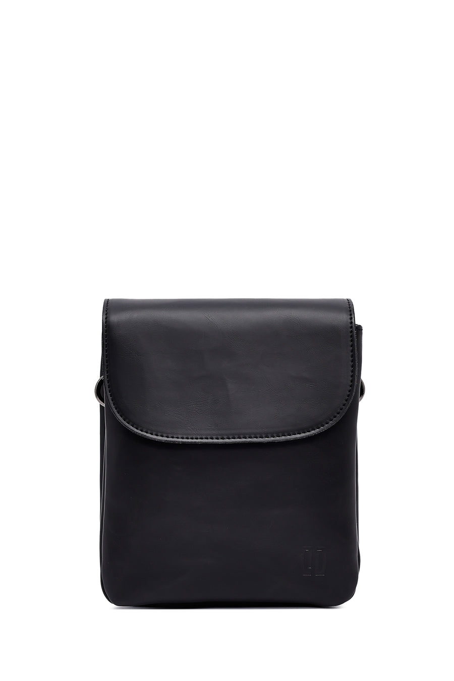 Men's Black Messenger Bag