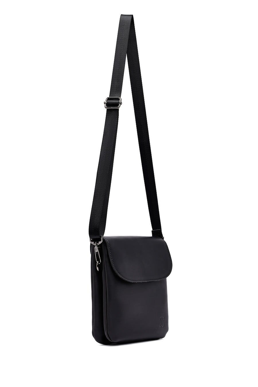 Men's Black Messenger Bag