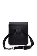 Men's Black Messenger Bag | Derimod