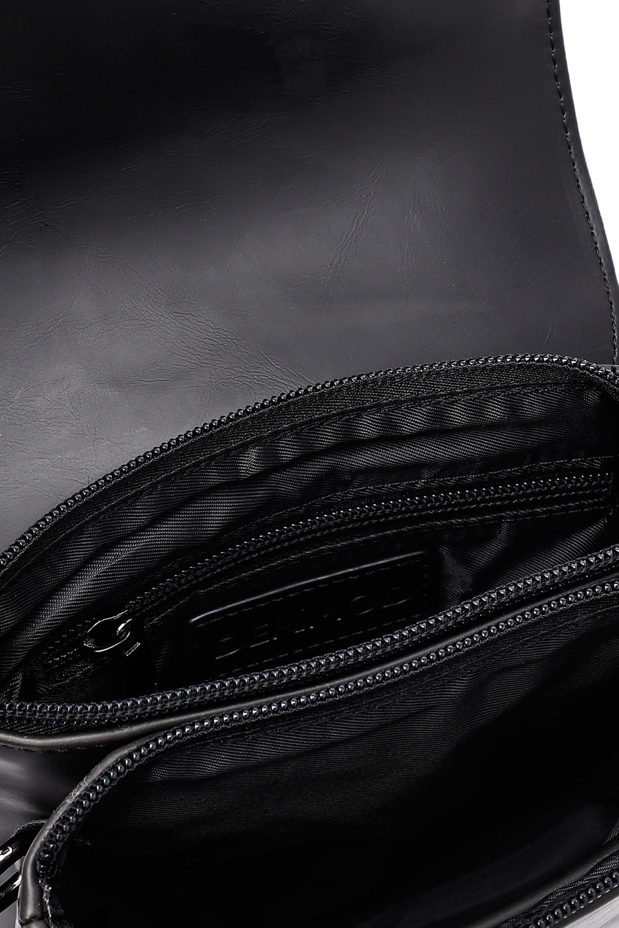 Men's Black Messenger Bag