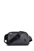 Men's Gray Fabric Mini Waist Bag | Derimod