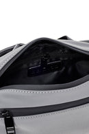 Men's Gray Fabric Mini Waist Bag | Derimod
