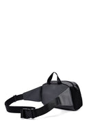 Men's Gray Fabric Mini Waist Bag | Derimod