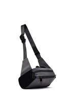 Men's Gray Fabric Mini Waist Bag | Derimod