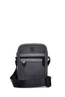 Men's Gray Mini Fabric Messenger Bag | Derimod