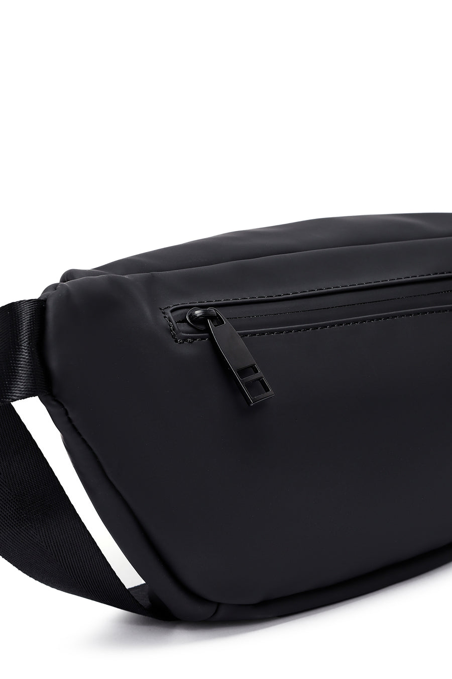 Men's Black Mini Waist Bag
