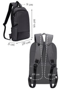 D-Pack Unisex Gray Backpack | Derimod
