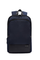D-Pack Unisex Navy Blue Backpack | Derimod