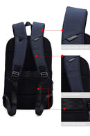 D-Pack Unisex Navy Blue Backpack | Derimod