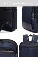 D-Pack Unisex Navy Blue Backpack | Derimod