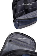 D-Pack Unisex Navy Blue Backpack | Derimod