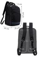 D-Pack Men's Black Backpack | Derimod