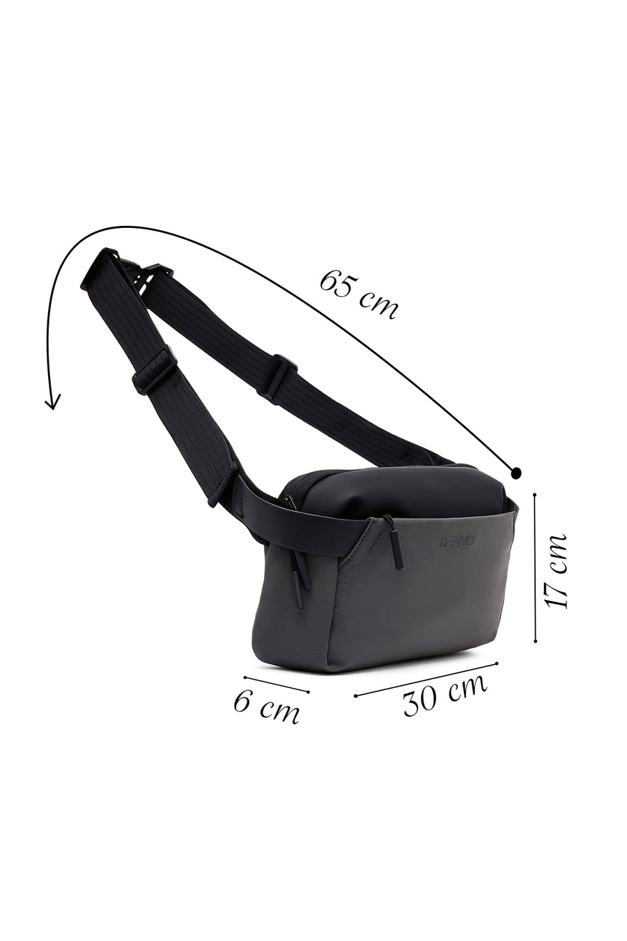 D-Pack Men's Green Waist Bag