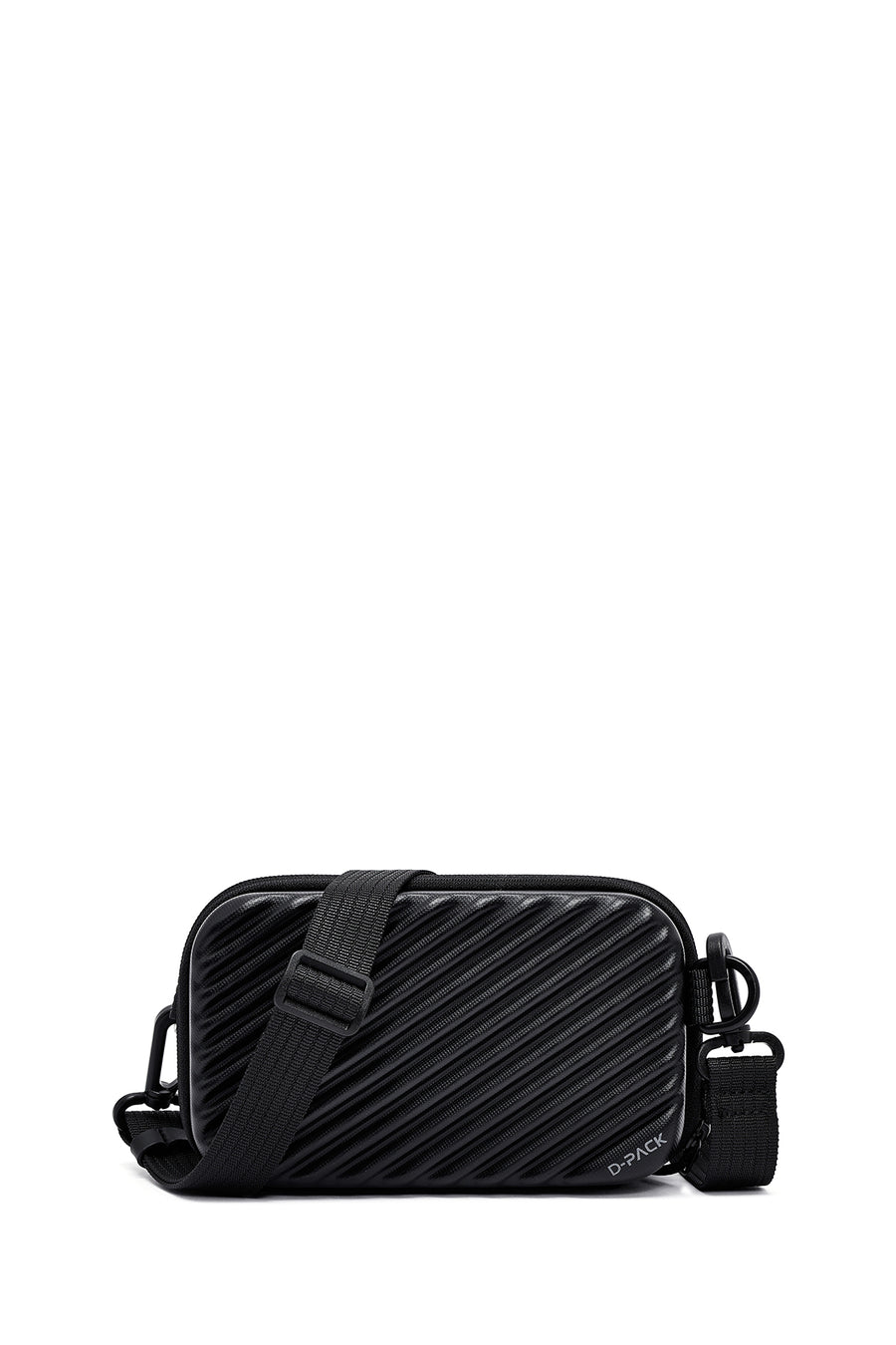 D-Pack Men's Black Mini Box Crossbody Bag 25SBD30276F | Derimod