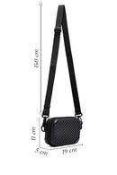 D-Pack Men's Black Mini Box Crossbody Bag | Derimod