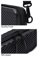 D-Pack Men's Black Mini Box Crossbody Bag | Derimod