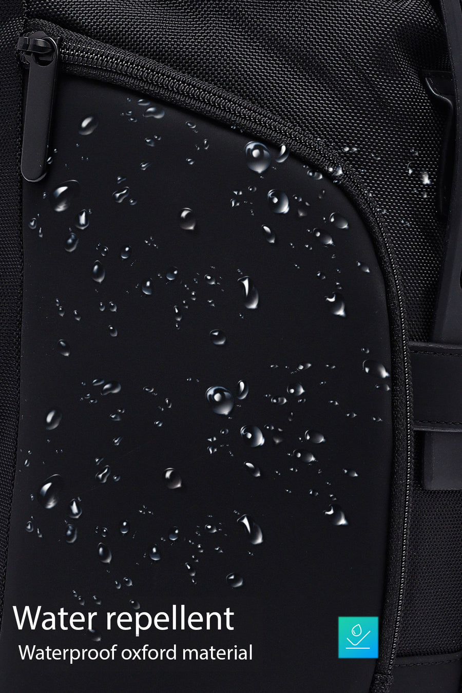 D-Pack Men Black Crossbody Bag