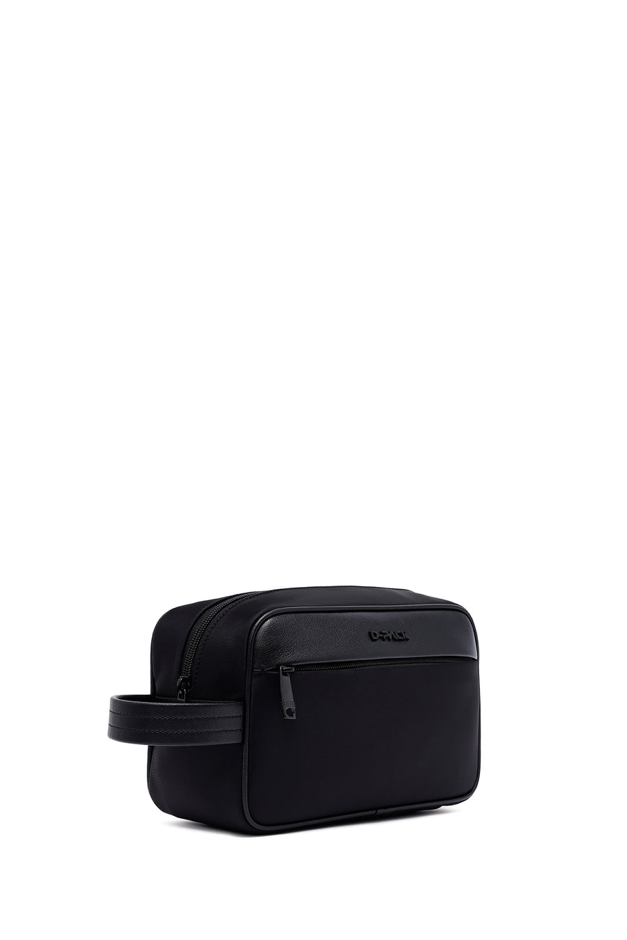 D-Pack Men's Black Fabric Mini Handbag