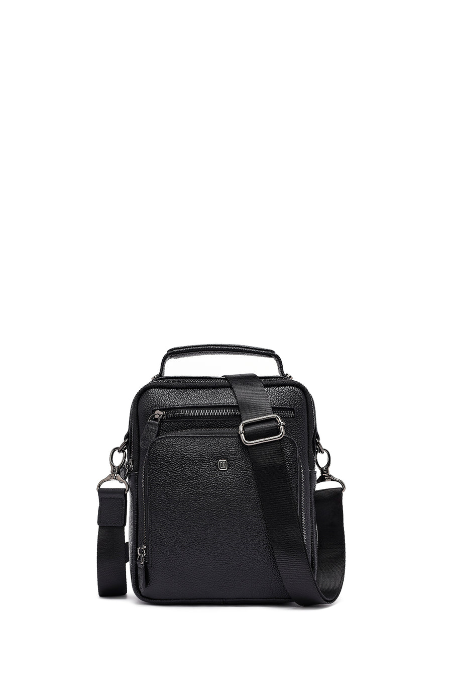 
Men's Black Long Strap Leather Handbag
 25SBD3531FT | Derimod