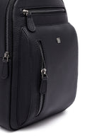 
Men's Black Leather Crossbody Bag
 | Derimod