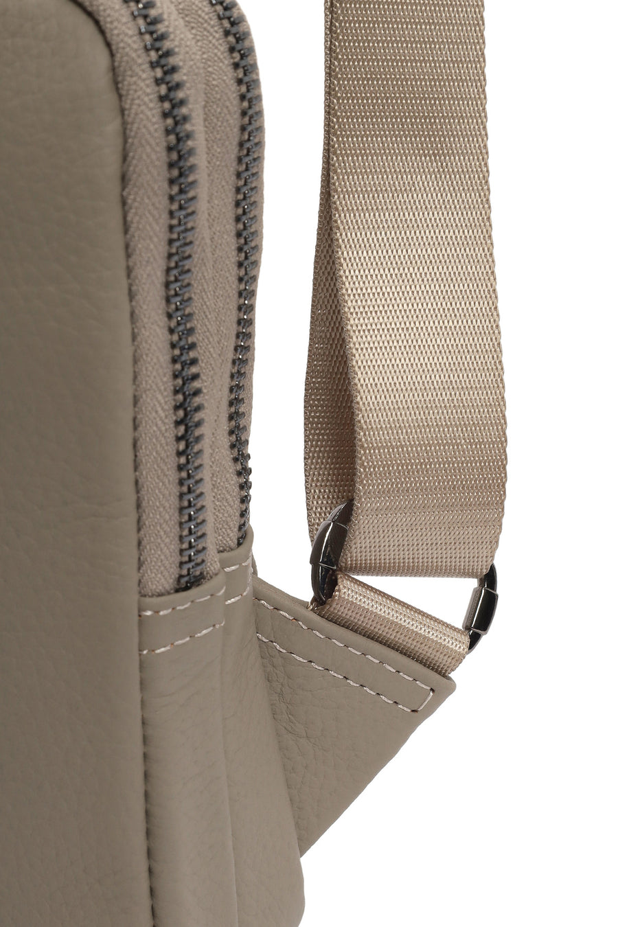 Men's Mink Mini Leather Crossbody Bag