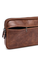 
Men's Brown Leather Mini Handbag
 | Derimod
