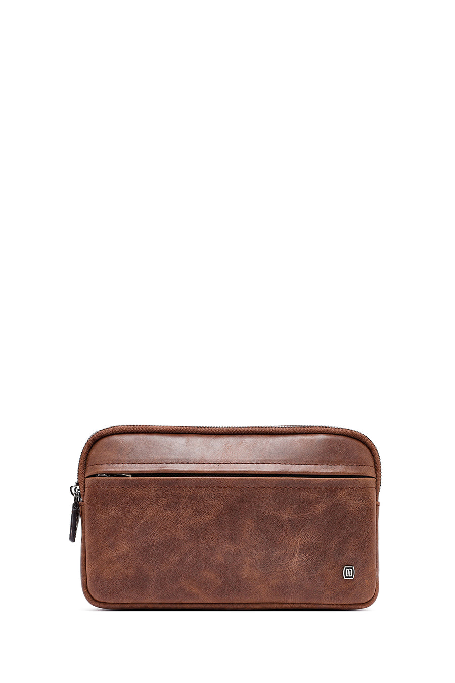 
Men's Brown Leather Mini Handbag
