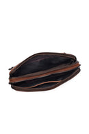 
Men's Brown Leather Mini Handbag
 | Derimod