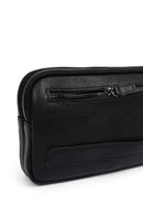 Men's Black Leather Handbag | Derimod