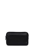 Men's Black Leather Handbag | Derimod