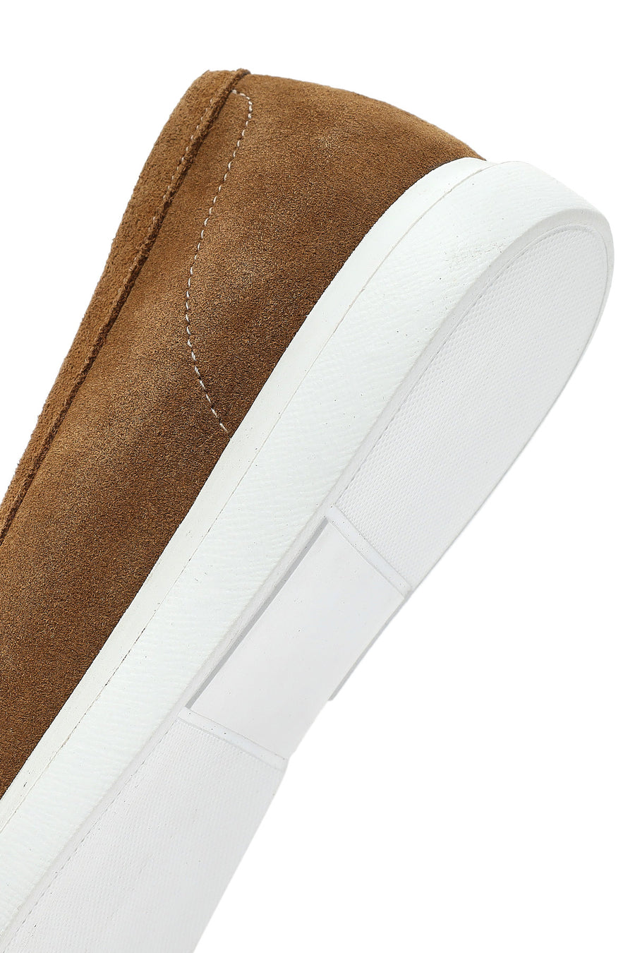 Women's Brown Suede Leather Loafer