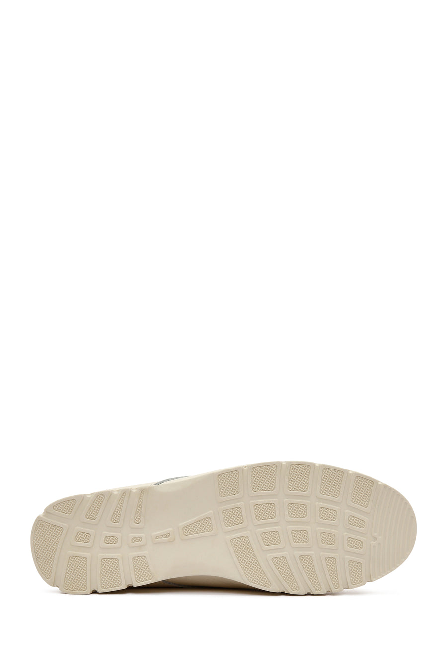 Women's Beige Lace-Up Leather Comfort Shoes
