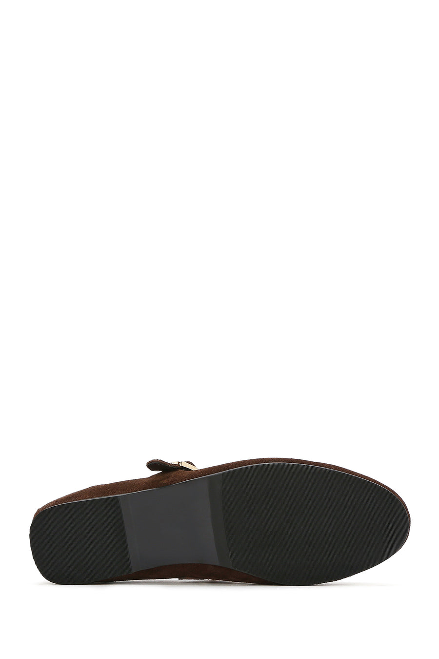 Women's Mink Banded Suede Leather Ballerinas
