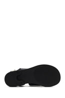 
Women's Black Buckled Leather Sandal
 | Derimod