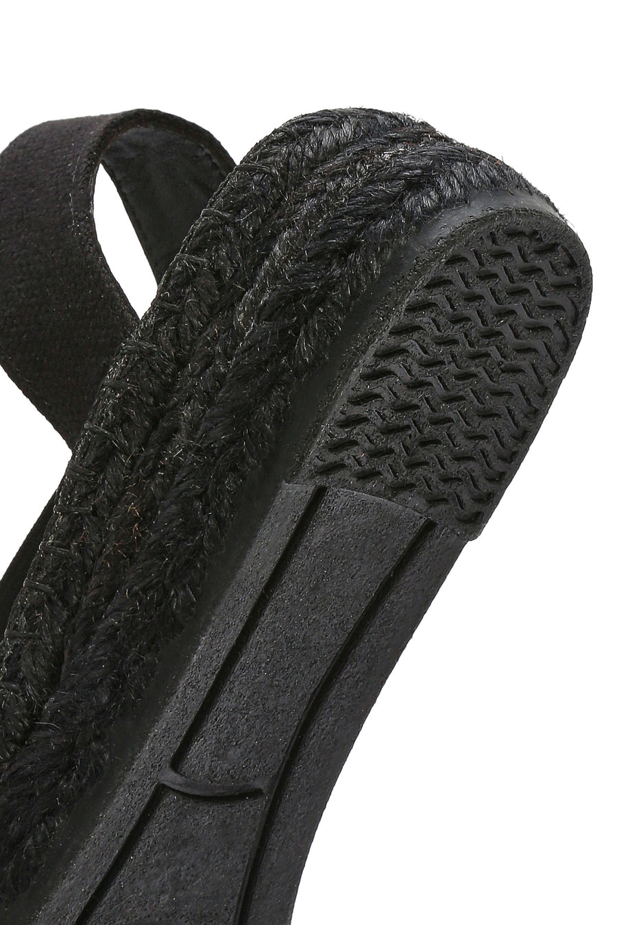 Kastamonu Stone Print Woman Black Patterned Espadrilles