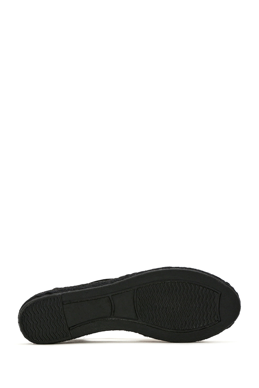Kastamonu Stone Print Woman Black Patterned Espadrilles
