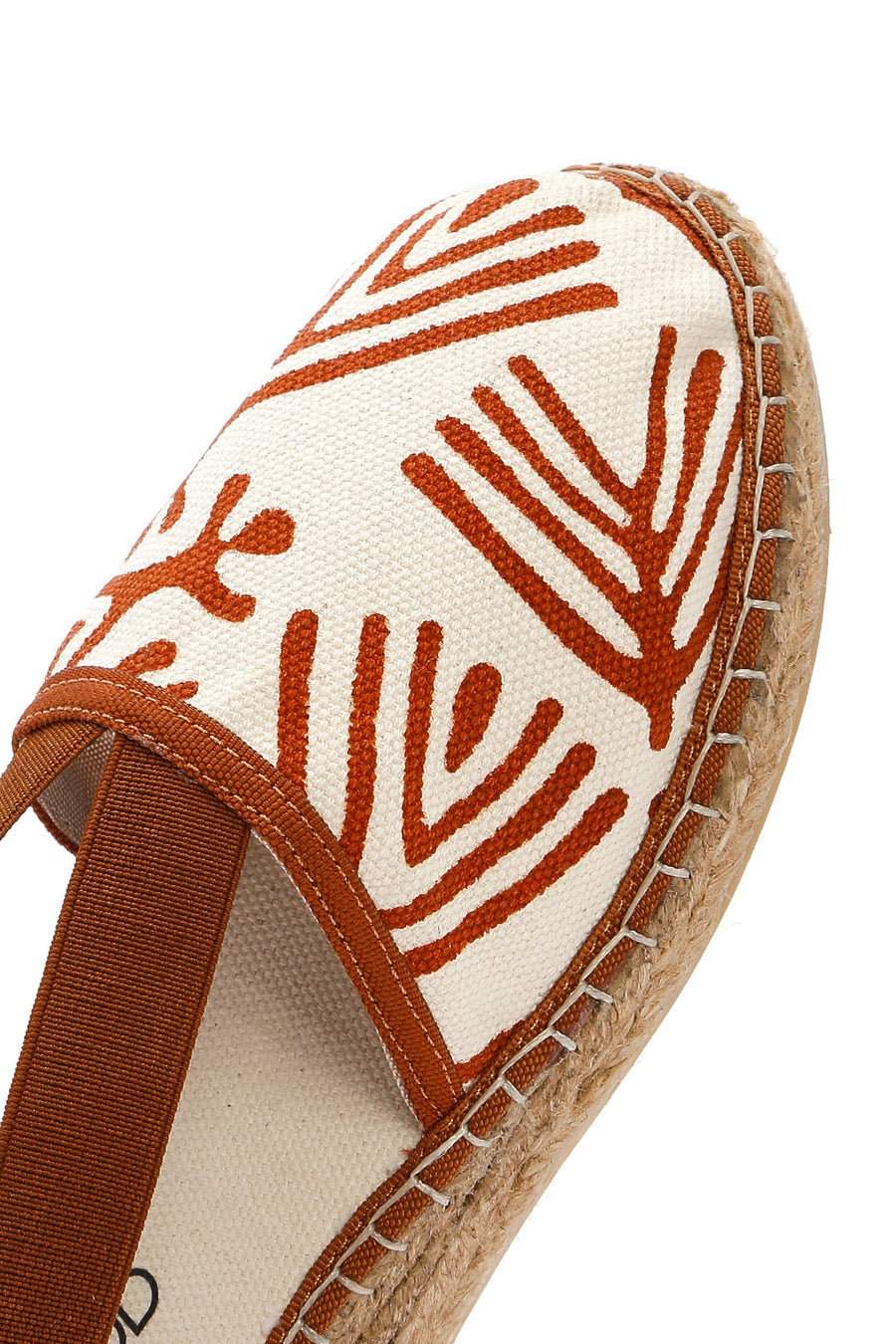 Kastamonu Stone Print Women's Tan Patterned Espadrilles