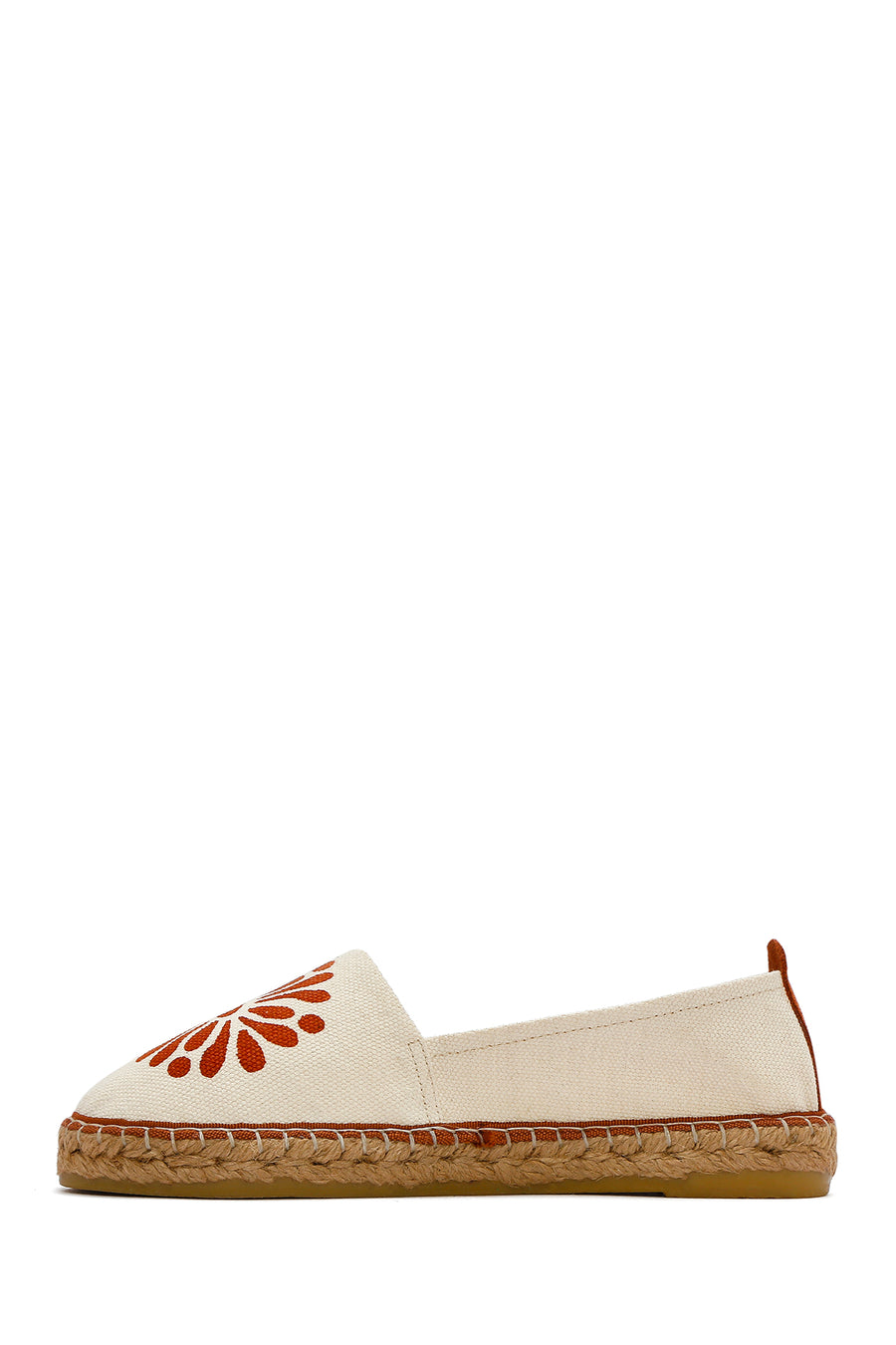 Kastamonu Stone Print Women's Tan Patterned Espadrilles