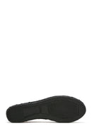 Kastamonu Stone Print Women's Black Patterned Espadrilles | Derimod