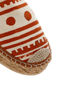 Kastamonu Stone Print Women's Tan Patterned Espadrilles | Derimod