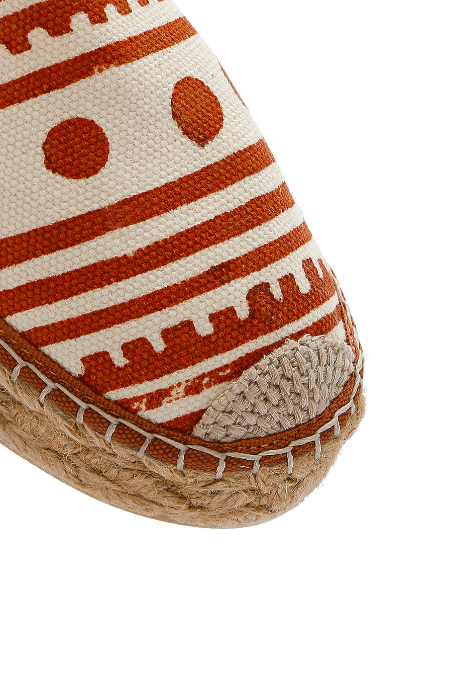 Kastamonu Stone Print Women's Tan Patterned Espadrilles