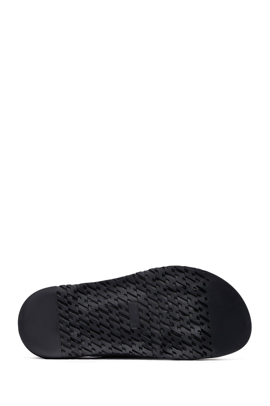 
Women's Black Buckled Leather Sandal
