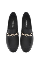 
Women's Black Buckled Leather Loafer
 | Derimod