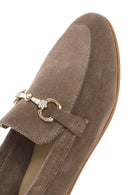 
Women's Mink Buckle Suede Leather Loafer
 | Derimod
