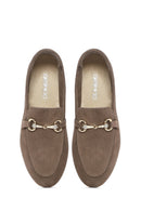 
Women's Mink Buckle Suede Leather Loafer
 | Derimod