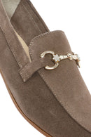 
Women's Mink Buckle Suede Leather Loafer
 | Derimod