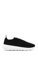 Derimod Zero Women's Black Lace-Up Thick Soled Sneaker | Derimod