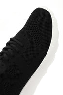 Derimod Zero Women's Black Lace-Up Thick Soled Sneaker | Derimod